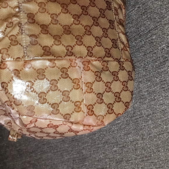🏺Gucci🏺 - "Hysteria" GG Crystal Coated Crest Boho Tote - Picture 12 of 16